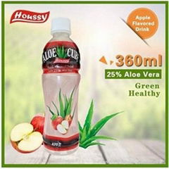 2016 FDA HACCP HOUSSY 360ml natural aloe vera cube drink