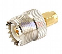 Dosin high quality Sma Plug to UHF Jack connector 