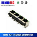 RJ45 connector four ports