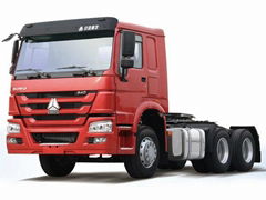 HOWO 6X4 Tractor Truck with Flat Cab 371 HP