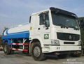 10M3 HOWO 4X2 Water Tank Truck with Flat