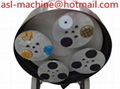 ASL 250mm four managetic plates Epoxy floor grinder with good price 2