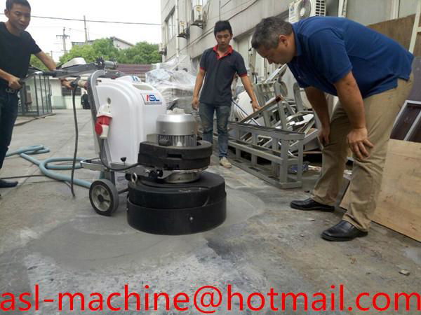 Curing floor grinding machineASL650-T8[12 grinding head] 4