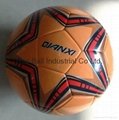 Laminated synthetic leather soccer/ footballs size 5  3