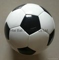 Laminated synthetic leather soccer/ footballs size 5  4