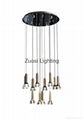 Good quality bubble crystal pendant modern decorative light 5