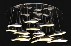 Zuosi Modern decorative acrylic lights with LED source