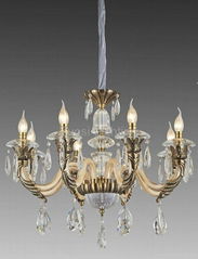 Factory produced chandelier candle modern decorative lamps for hotel