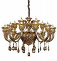 Chandelier decorative indoor modern lights with candle 1