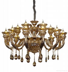 Chandelier decorative indoor modern lights with candle