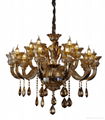 Chandelier decorative indoor modern lights with candle 4