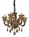 Chandelier decorative indoor modern lights with candle 5