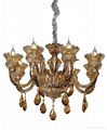 Chandelier decorative indoor modern lights with candle 2