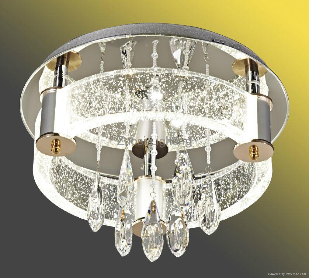Zuosi bubble crystal modern ceiling lamp