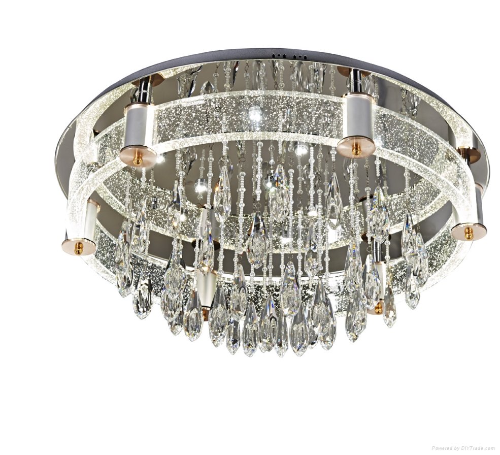 Zuosi bubble crystal modern ceiling lamp 2