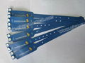 NFC Paper and PVC Wristband one time use rfid wristband 1
