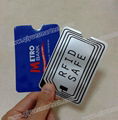 aluminum foil credit card protector RFID blocking sleeve 2