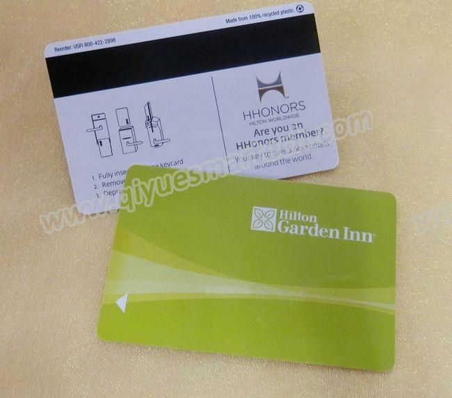 PVC Magnetic Hotel Key Card 2