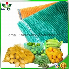 Top sale cheap raschel mesh bags vegetable fruit food packaging