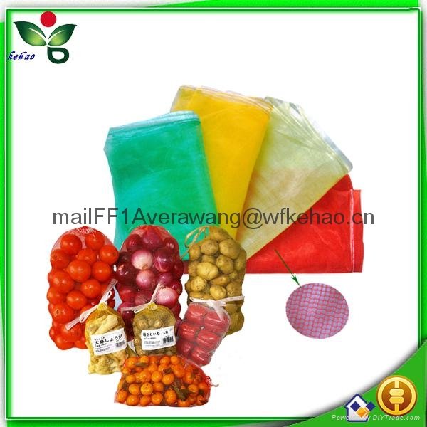vegetable fruit mesh bag wholesale/vegetable net bag