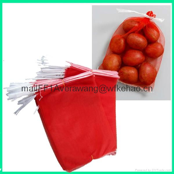 vegetable fruit mesh bag wholesale/vegetable net bag 3