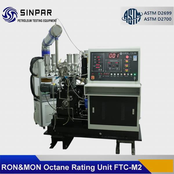 Combination research and motor method octane rating unit ASTM D2700 D2699