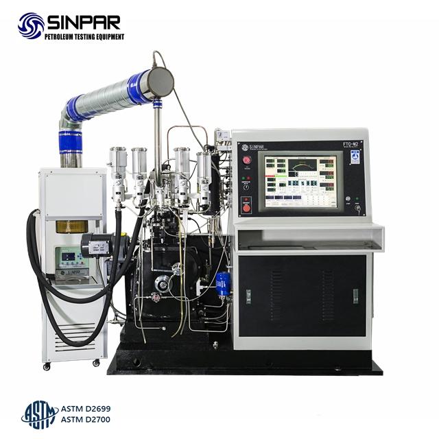 Combination octane rating unit with research and motor test method 2