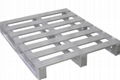 durable aluminum pallet better than wood