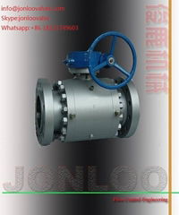 Forged Steel Trunnion Mounted Ball Valve