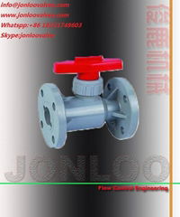 CPVC Flanged Ball Valve