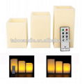 Flickering Flame Mood Lights Real Wax