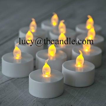 LED Flickering Tea Light Candle Tealights Wedding Flameless Battery  2