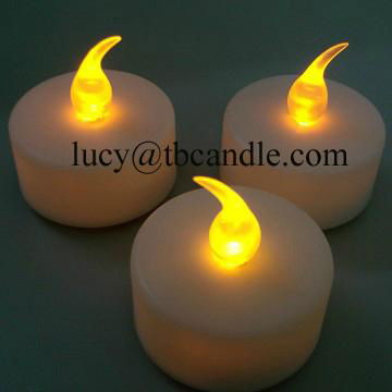 LED Flickering Tea Light Candle Tealights Wedding Flameless Battery  3