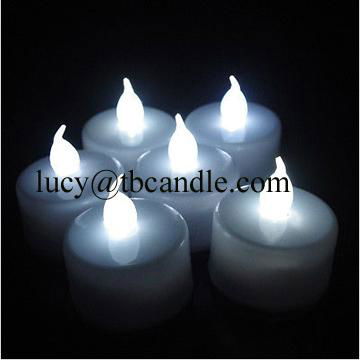 LED Flickering Tea Light Candle Tealights Wedding Flameless Battery  4