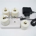 rechargeable LED tea light candle 1