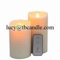 LED moving wick candle