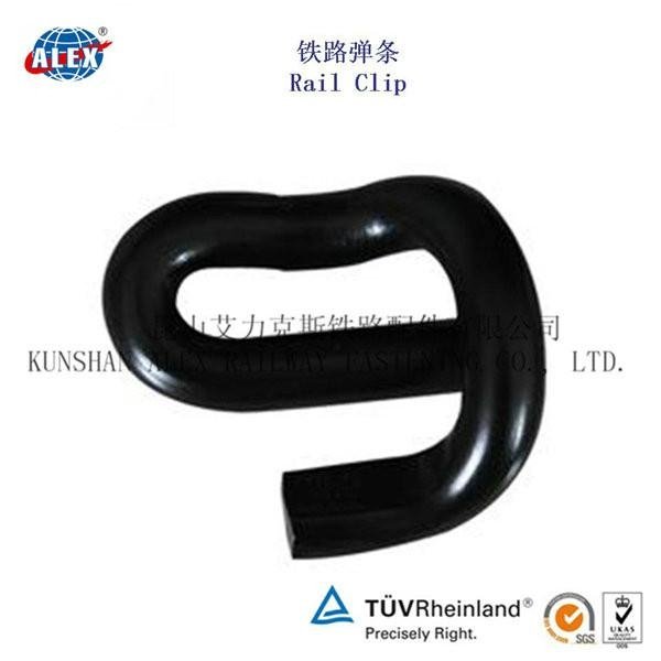 Black Painted Elastic Rail Clip for E Type System