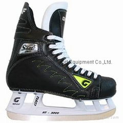 Graf Supra 735 Black Texalite Sr. Ice Hockey Skates