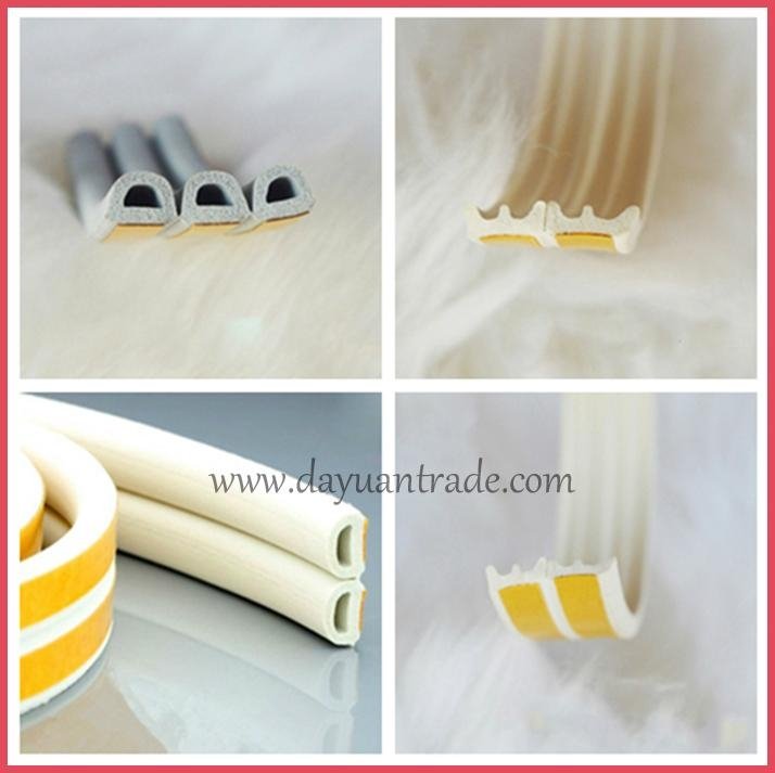 EPDM Self Adhesive Rubber Seal for Wooden Door 5
