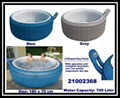 Indoor-Outdoor Inflatable Spa Pool Hot Tub for 4 Peoples