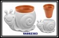 Ceramic Animals Flowerpot Set