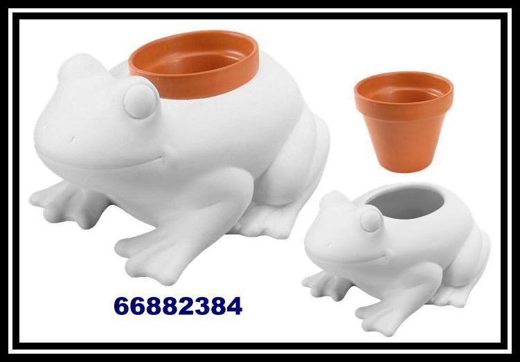 Ceramic Animals Flowerpot Set 3