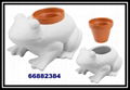 Ceramic Animals Flowerpot Set