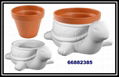 Ceramic Animals Flowerpot Set 4