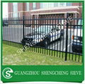 Guangzhou supplier steel pipe fencing home garden fences