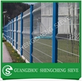 Hot galvanized curved wire mesh fence 3ft fence panels 4