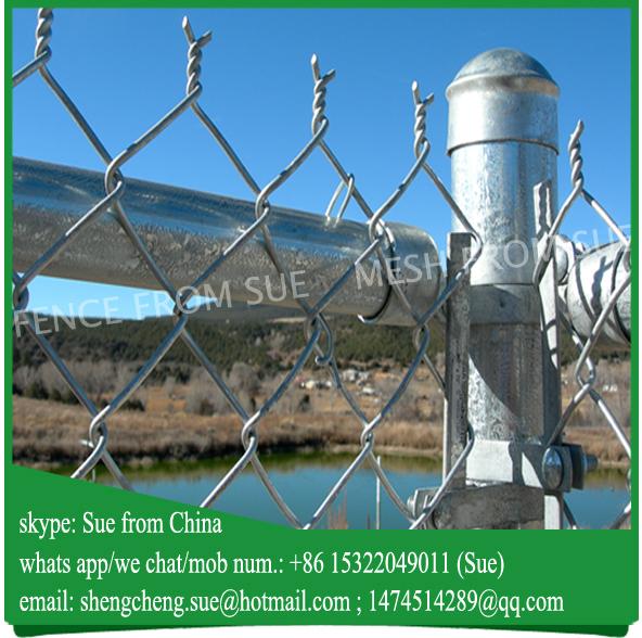 Wholesale 5ft black chain link fence for farm 