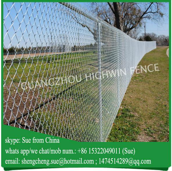 60x60mm baseball fields chain link sports fencing for sale 4