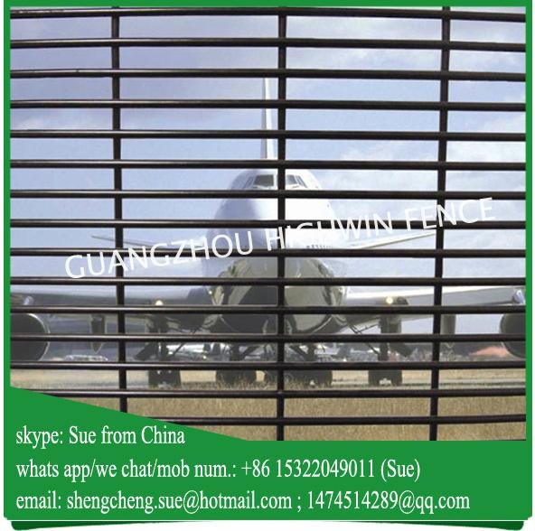 Hot dip galvanized 358 military fence company 3