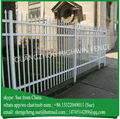 6ft high black powder coated Tubular Fencing Price